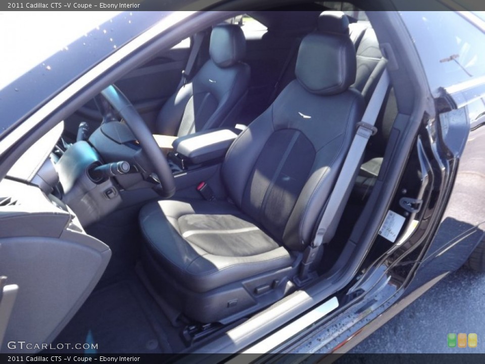Ebony Interior Photo for the 2011 Cadillac CTS -V Coupe #53822381
