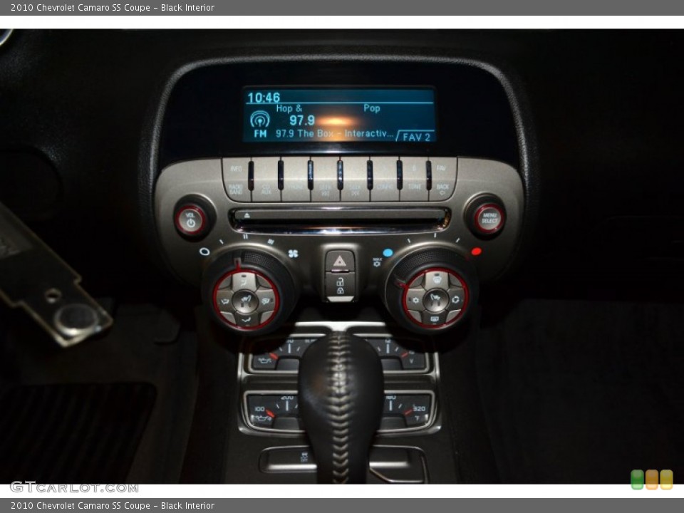 Black Interior Controls for the 2010 Chevrolet Camaro SS Coupe #53824222