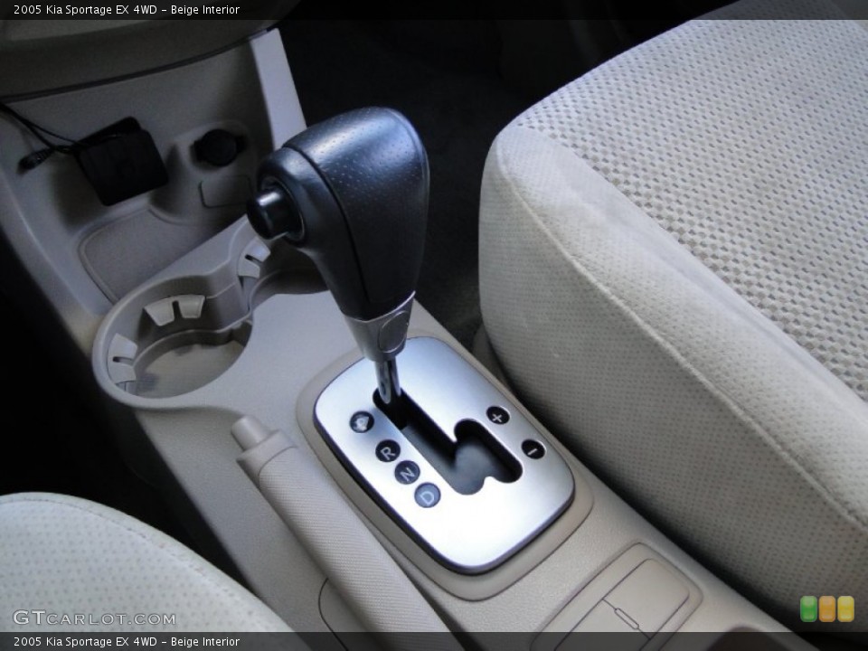 Beige Interior Transmission for the 2005 Kia Sportage EX 4WD #53830352