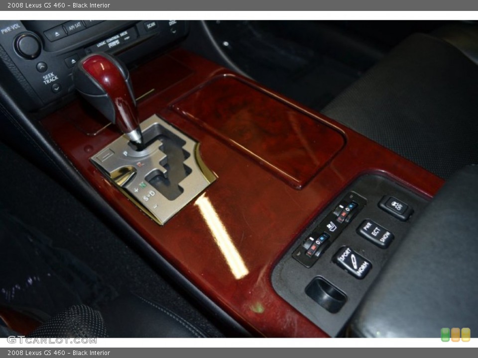 Black Interior Transmission for the 2008 Lexus GS 460 #53831875