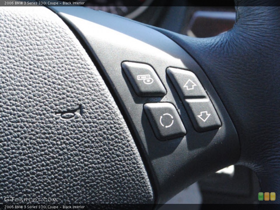 Black Interior Controls for the 2006 BMW 3 Series 330i Coupe #53832955