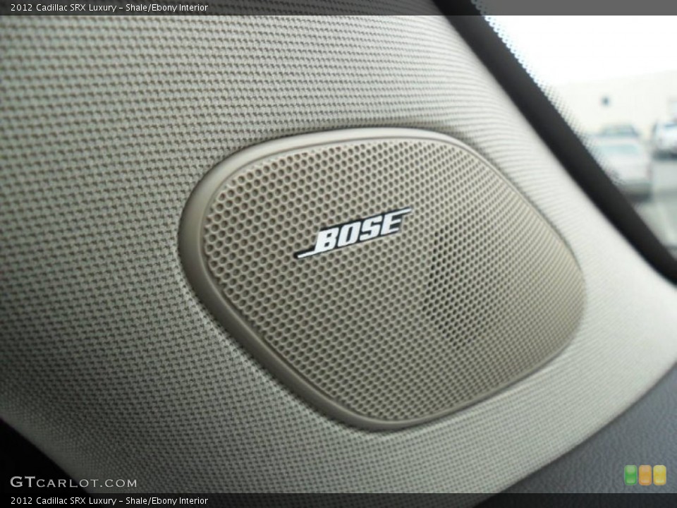 Shale/Ebony Interior Audio System for the 2012 Cadillac SRX Luxury #53833855
