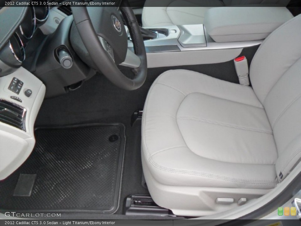 Light Titanium/Ebony Interior Photo for the 2012 Cadillac CTS 3.0 Sedan #53834134