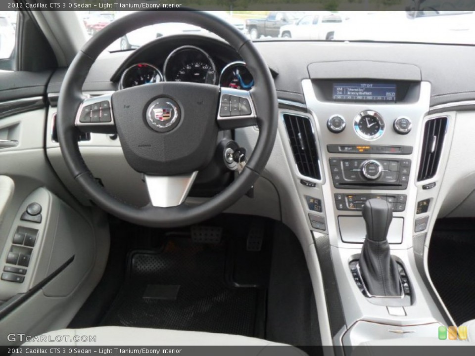Light Titanium/Ebony Interior Dashboard for the 2012 Cadillac CTS 3.0 Sedan #53834177