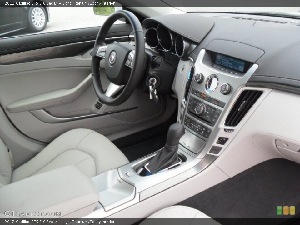 Light Titanium/Ebony Interior Dashboard for the 2012 Cadillac CTS 3.0 Sedan #53834209