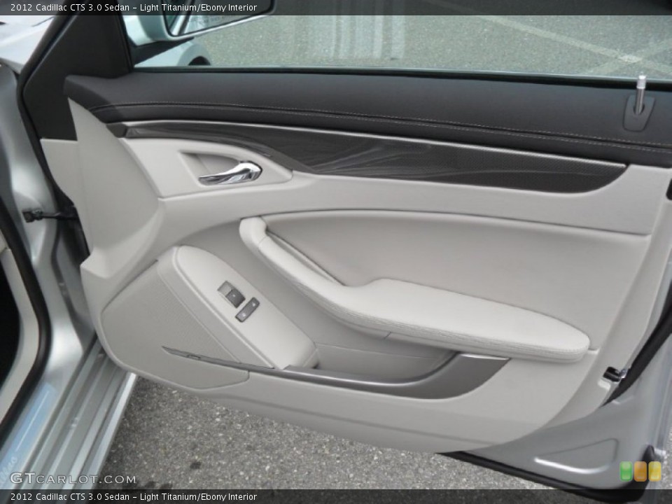Light Titanium/Ebony Interior Door Panel for the 2012 Cadillac CTS 3.0 Sedan #53834215
