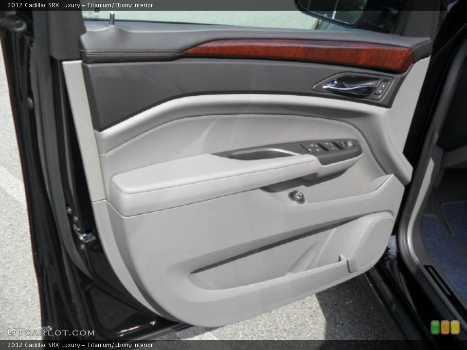 Titanium/Ebony Interior Door Panel for the 2012 Cadillac SRX Luxury #53834620