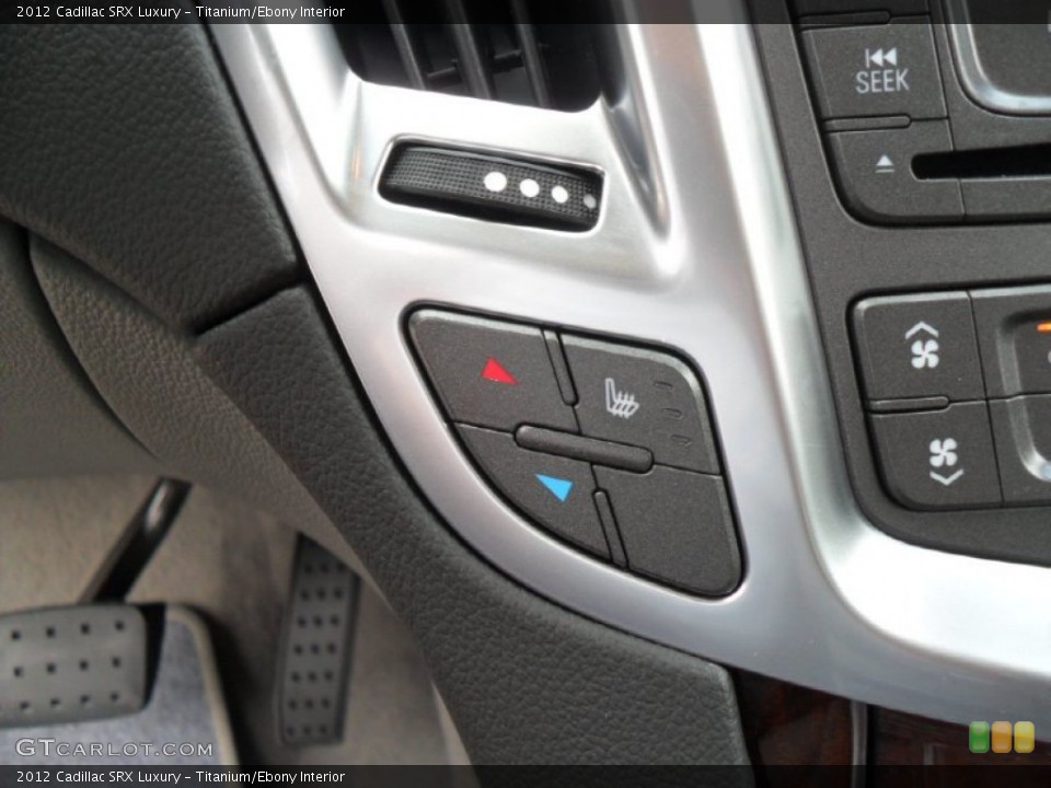 Titanium/Ebony Interior Controls for the 2012 Cadillac SRX Luxury #53834632