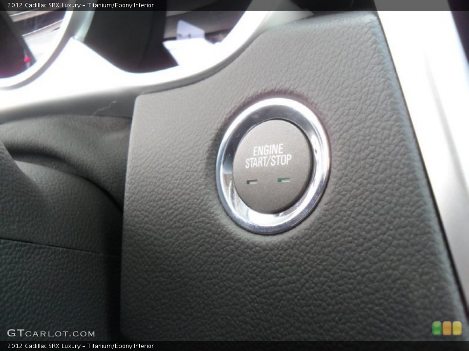 Titanium/Ebony Interior Controls for the 2012 Cadillac SRX Luxury #53834638