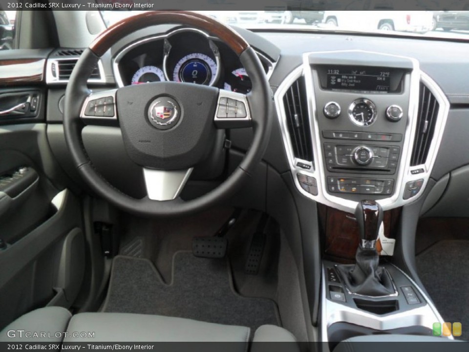 Titanium/Ebony Interior Dashboard for the 2012 Cadillac SRX Luxury #53834671