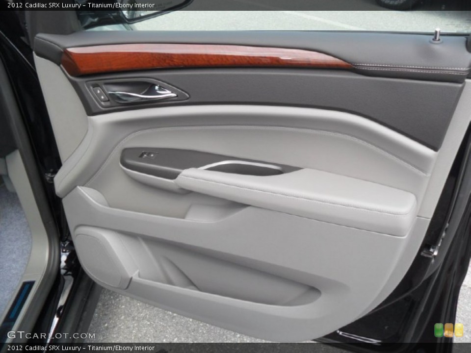Titanium/Ebony Interior Door Panel for the 2012 Cadillac SRX Luxury #53834707