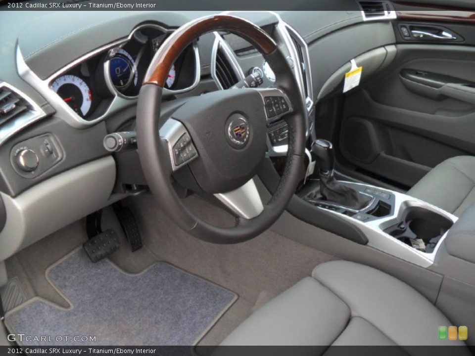 Titanium/Ebony Interior Prime Interior for the 2012 Cadillac SRX Luxury #53834731