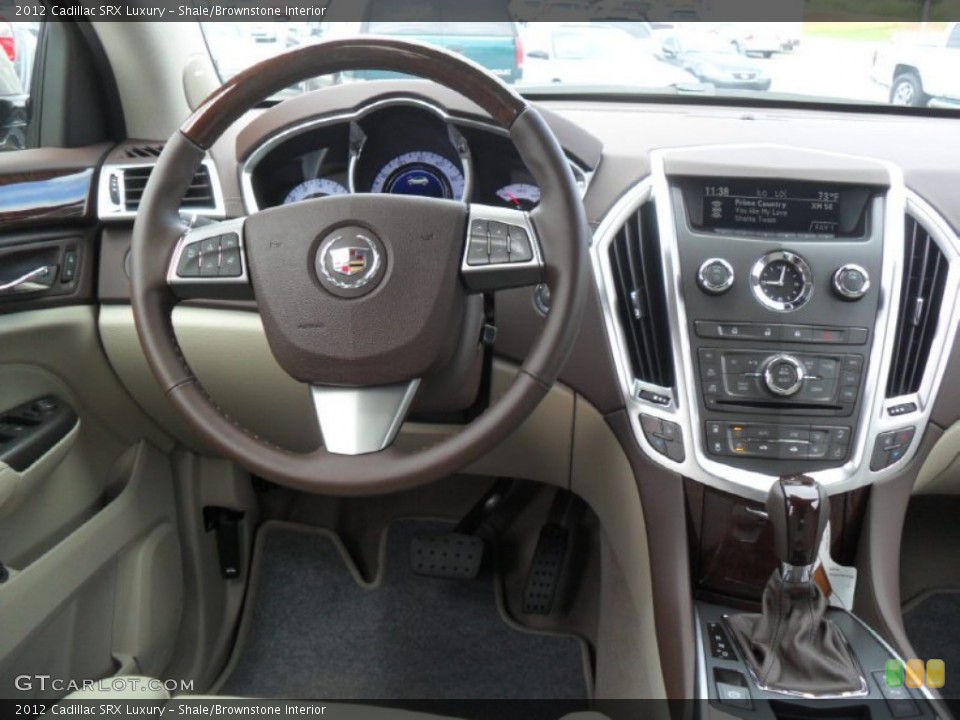 Shale/Brownstone Interior Dashboard for the 2012 Cadillac SRX Luxury #53834824