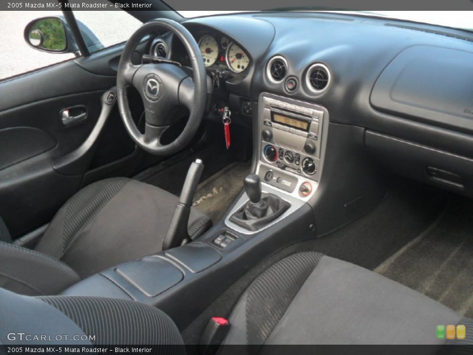 Black Interior Photo for the 2005 Mazda MX-5 Miata Roadster #53835801