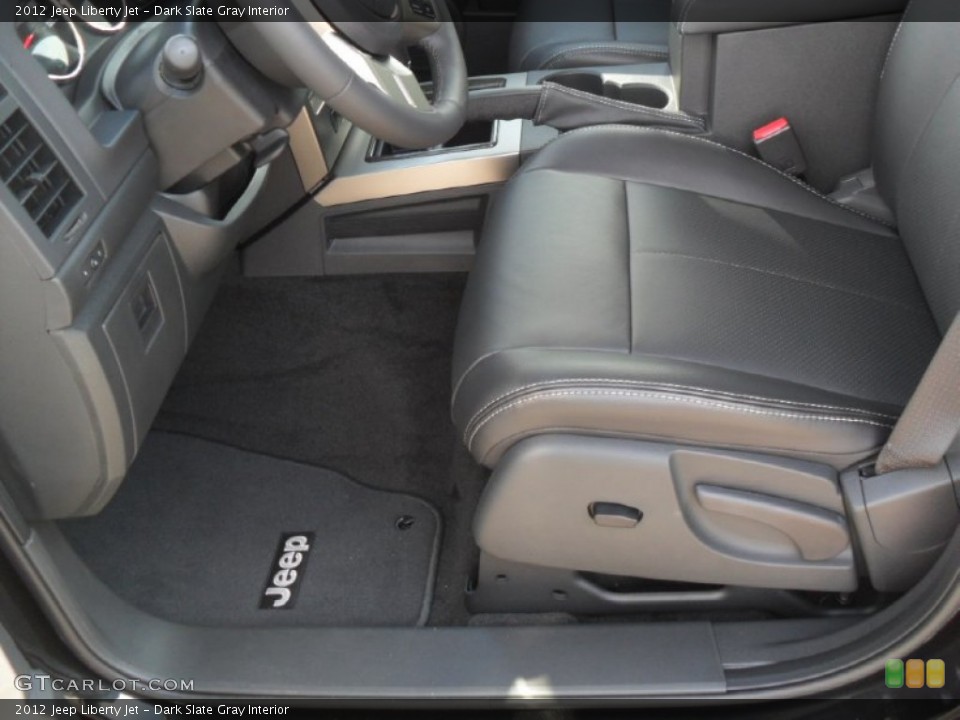 Dark Slate Gray Interior Photo for the 2012 Jeep Liberty Jet #53836831