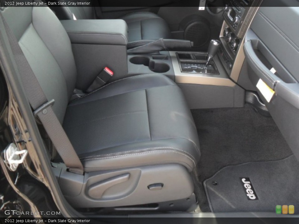 Dark Slate Gray Interior Photo for the 2012 Jeep Liberty Jet #53836904