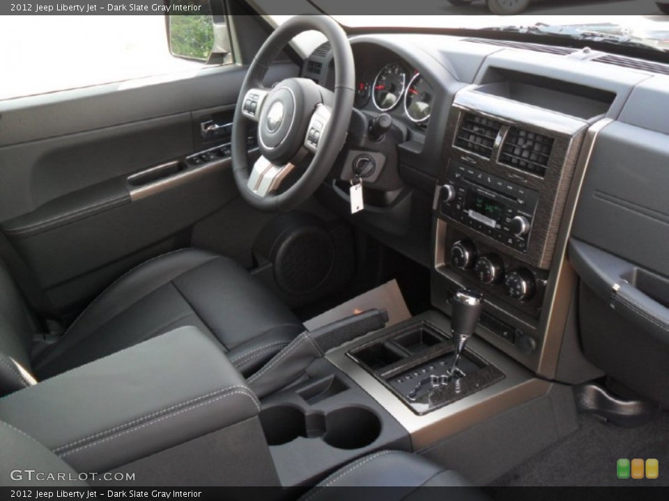 Dark Slate Gray Interior Photo for the 2012 Jeep Liberty Jet #53836909