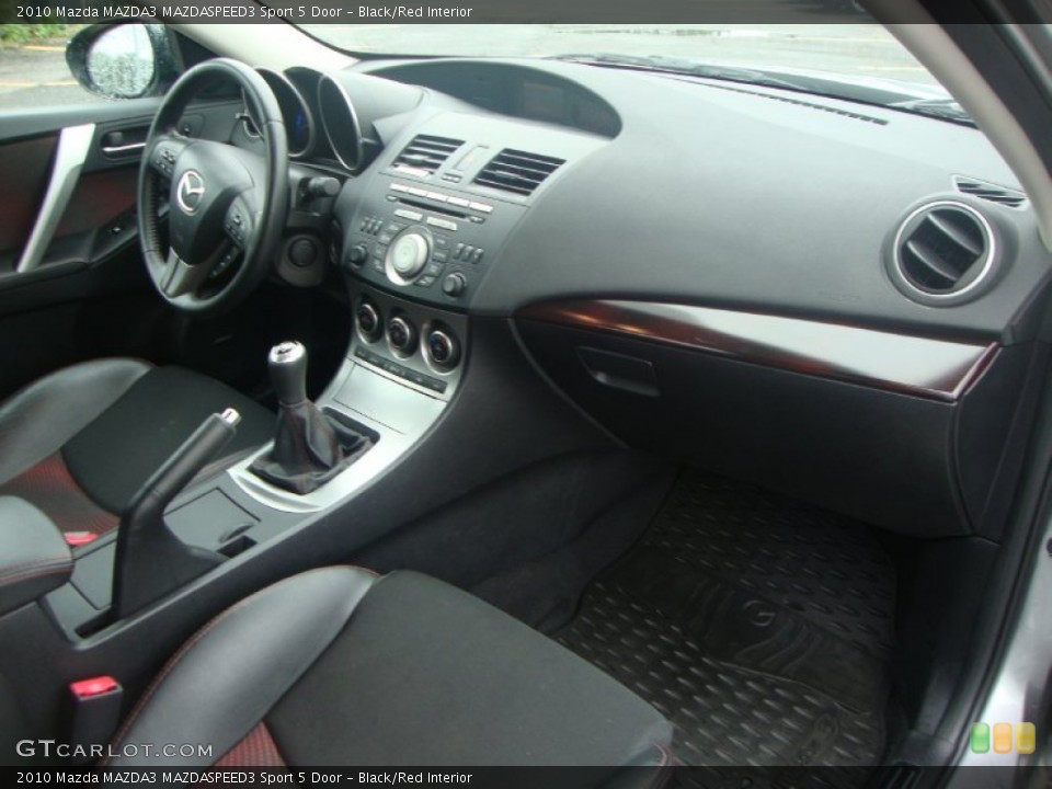 Black/Red Interior Dashboard for the 2010 Mazda MAZDA3 MAZDASPEED3 Sport 5 Door #53837983