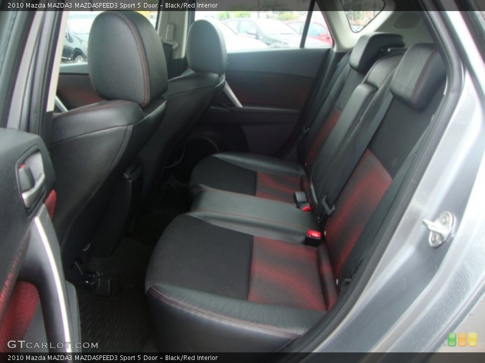 Black/Red Interior Photo for the 2010 Mazda MAZDA3 MAZDASPEED3 Sport 5 Door #53838019