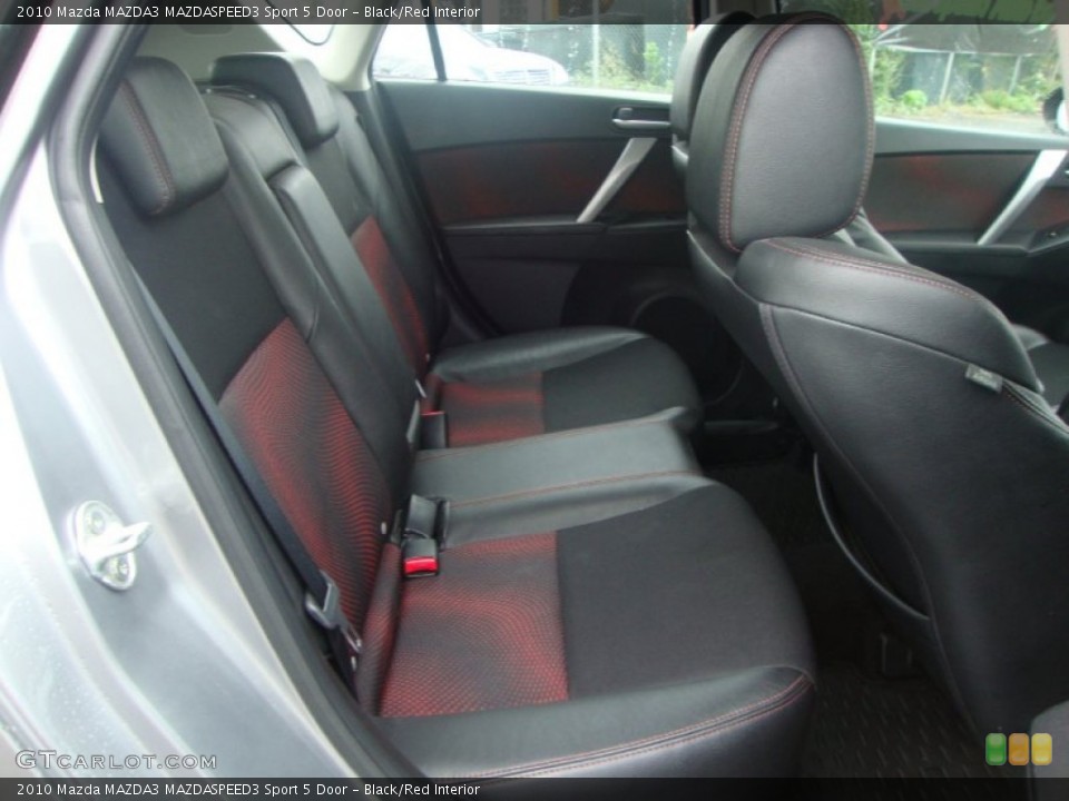 Black/Red Interior Photo for the 2010 Mazda MAZDA3 MAZDASPEED3 Sport 5 Door #53838031