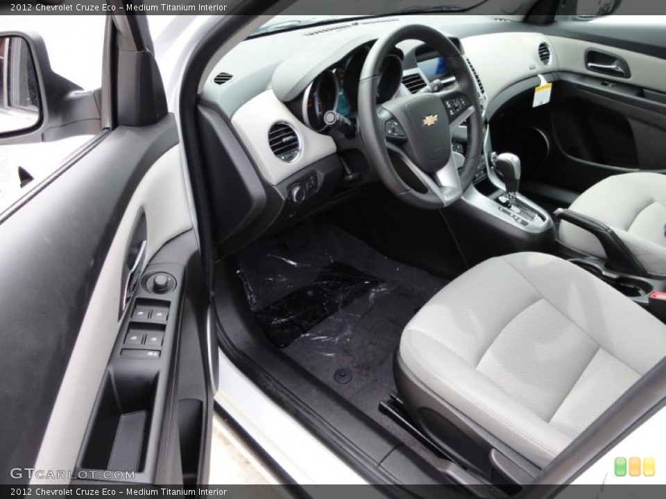 Medium Titanium Interior Photo for the 2012 Chevrolet Cruze Eco #53838643
