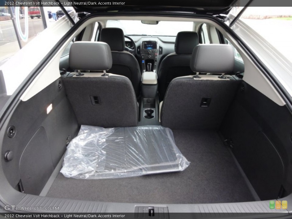 Light Neutral/Dark Accents Interior Trunk for the 2012 Chevrolet Volt Hatchback #53838796