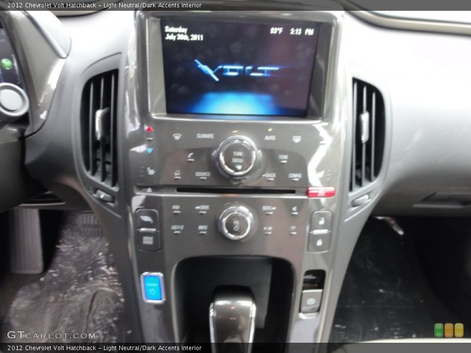 Light Neutral/Dark Accents Interior Controls for the 2012 Chevrolet Volt Hatchback #53838829