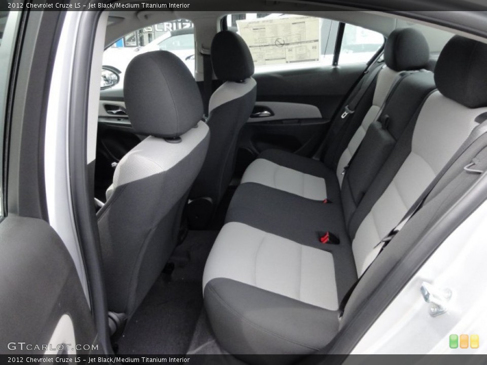 Jet Black/Medium Titanium Interior Photo for the 2012 Chevrolet Cruze LS #53838880