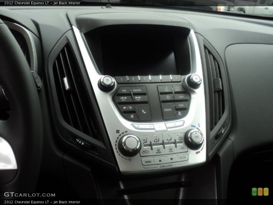 Jet Black Interior Controls for the 2012 Chevrolet Equinox LT #53839483