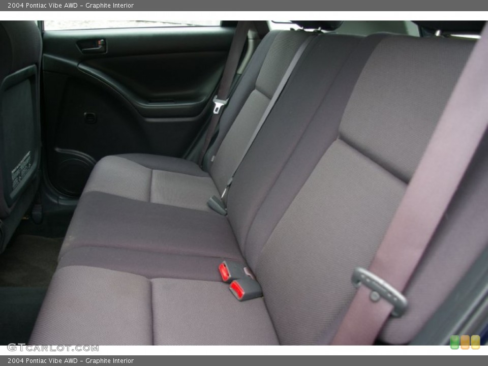 Graphite Interior Photo for the 2004 Pontiac Vibe AWD #53839604