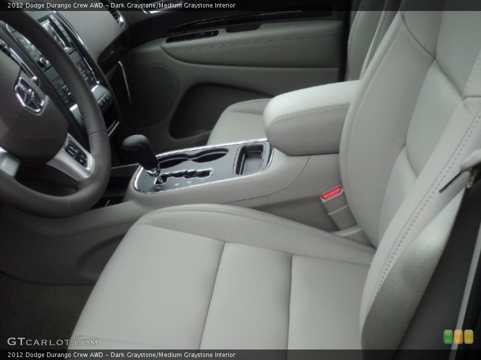 Dark Graystone/Medium Graystone Interior Photo for the 2012 Dodge Durango Crew AWD #53839719