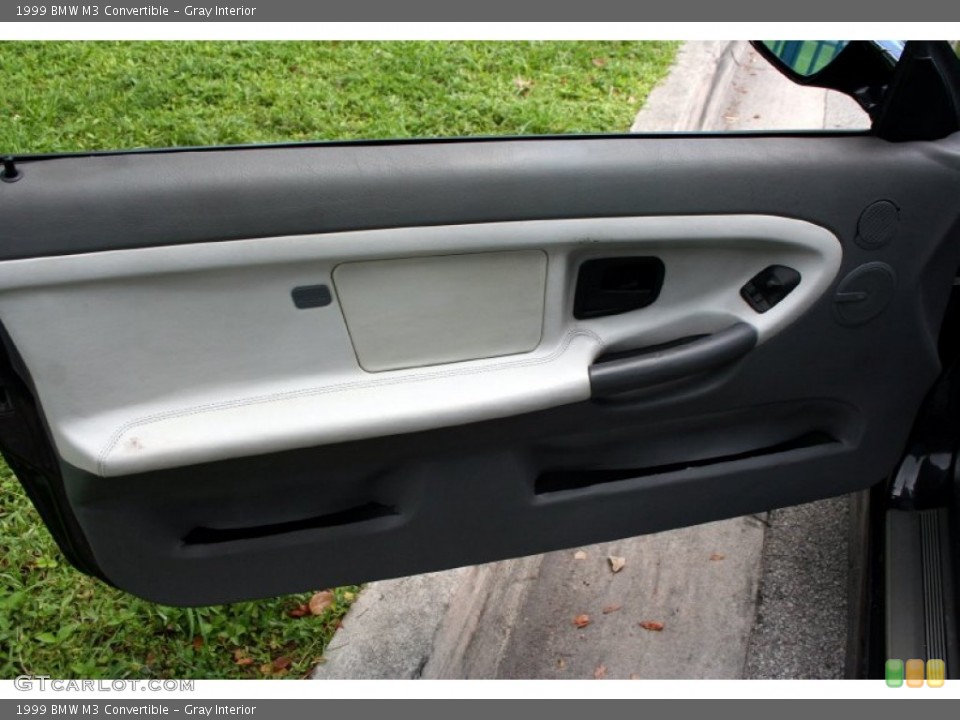 Gray Interior Door Panel for the 1999 BMW M3 Convertible #53840169