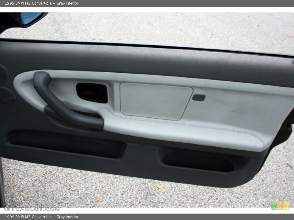 Gray Interior Door Panel for the 1999 BMW M3 Convertible #53840175