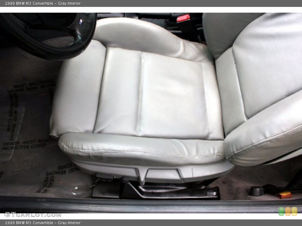 Gray Interior Photo for the 1999 BMW M3 Convertible #53840193