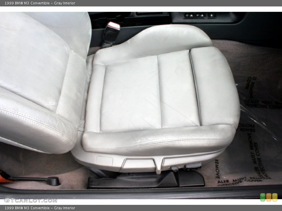 Gray Interior Photo for the 1999 BMW M3 Convertible #53840199