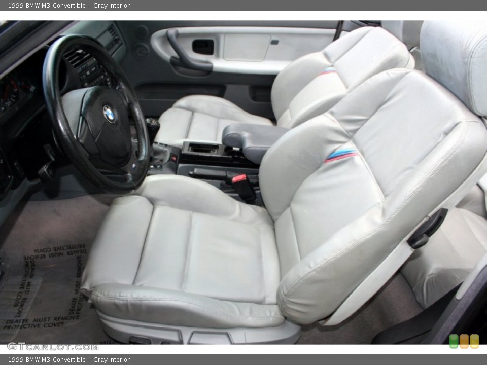Gray Interior Photo for the 1999 BMW M3 Convertible #53840217