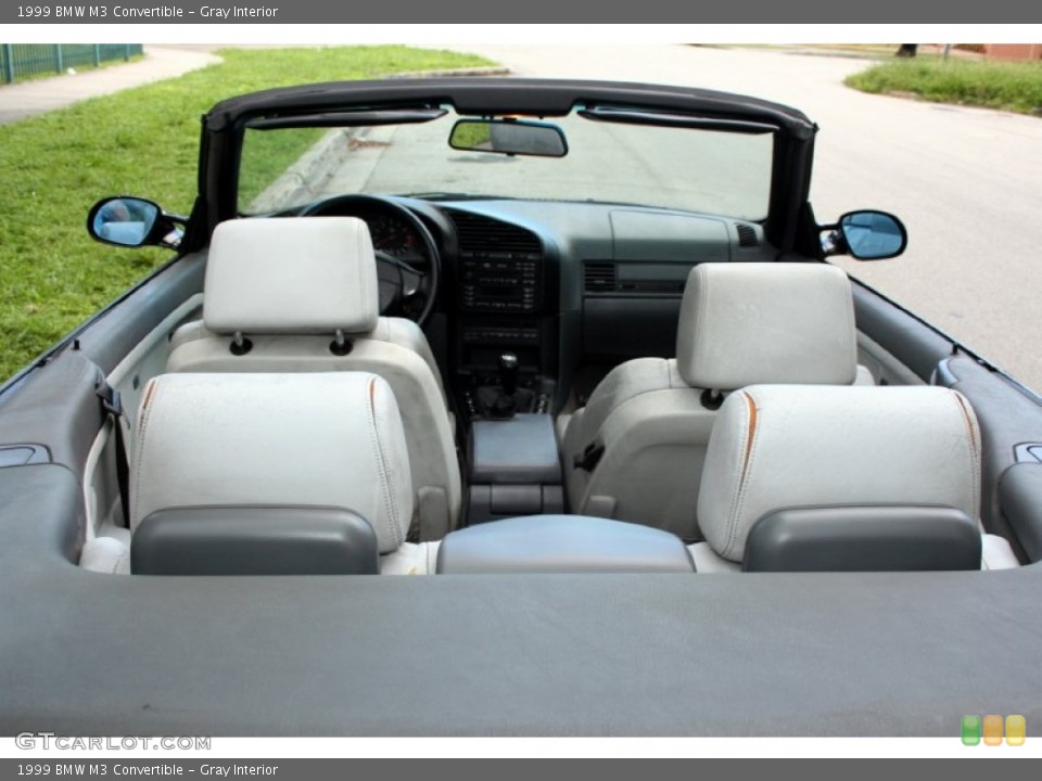 Gray Interior Photo for the 1999 BMW M3 Convertible #53840250