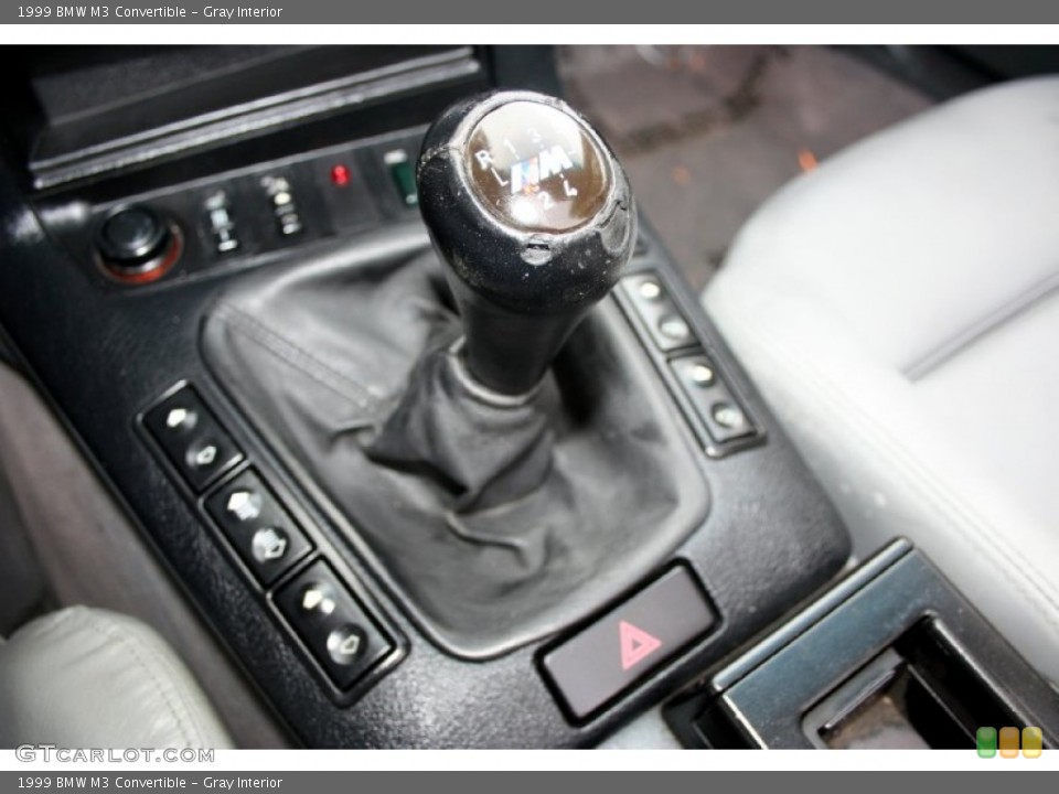 Gray Interior Transmission for the 1999 BMW M3 Convertible #53840337
