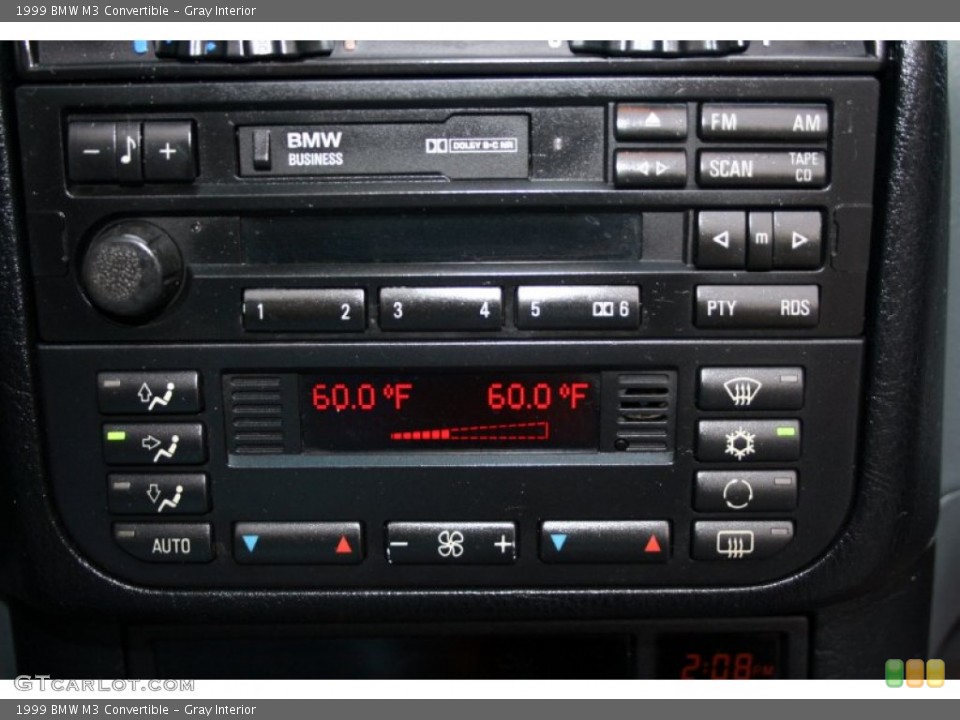 Gray Interior Audio System for the 1999 BMW M3 Convertible #53840397
