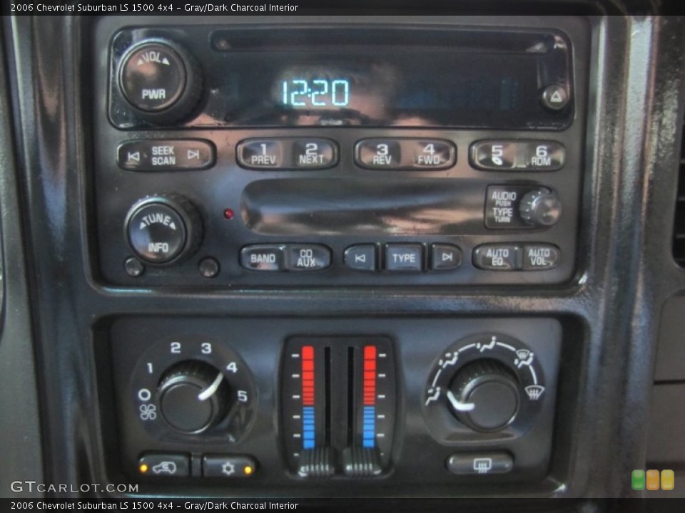 Gray/Dark Charcoal Interior Audio System for the 2006 Chevrolet Suburban LS 1500 4x4 #53840598