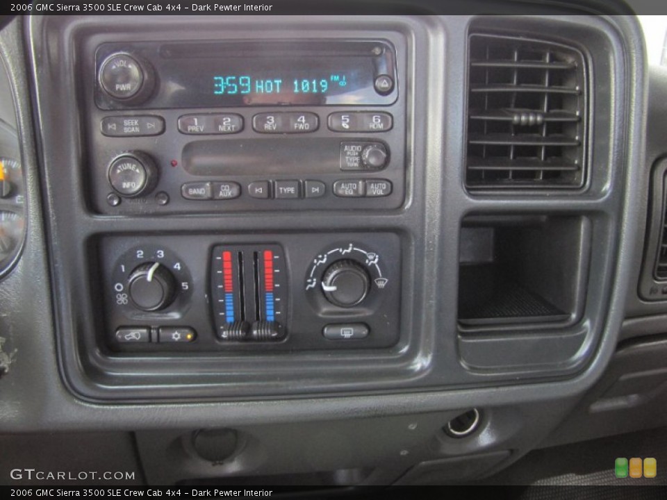 Dark Pewter Interior Audio System for the 2006 GMC Sierra 3500 SLE Crew Cab 4x4 #53841369