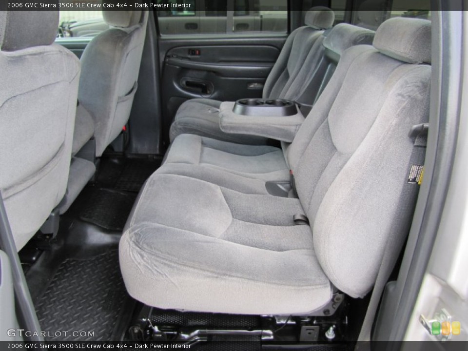 Dark Pewter Interior Photo for the 2006 GMC Sierra 3500 SLE Crew Cab 4x4 #53841403
