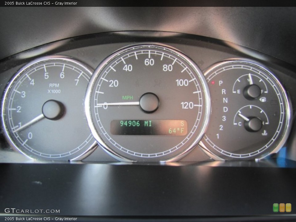 Gray Interior Gauges for the 2005 Buick LaCrosse CXS #53841498
