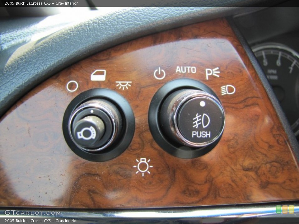 Gray Interior Controls for the 2005 Buick LaCrosse CXS #53841534