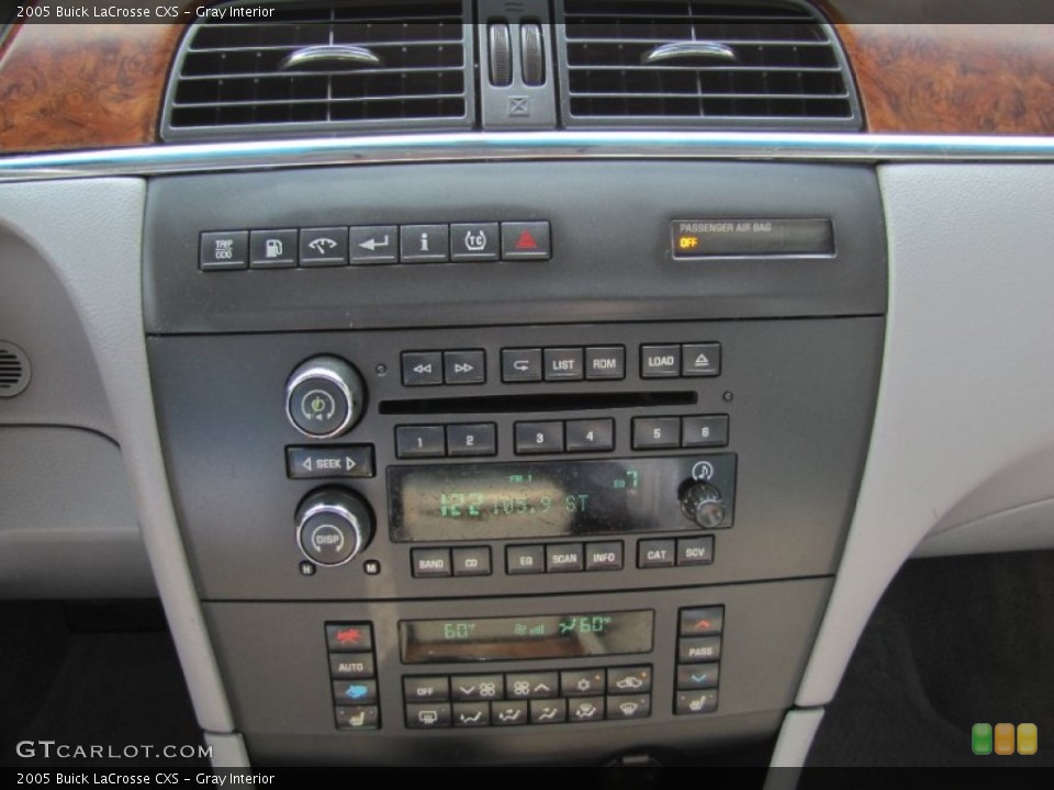 Gray Interior Audio System for the 2005 Buick LaCrosse CXS #53841546