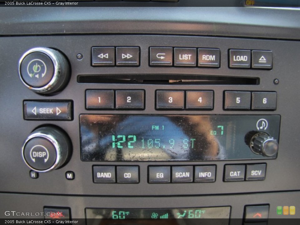 Gray Interior Audio System for the 2005 Buick LaCrosse CXS #53841558