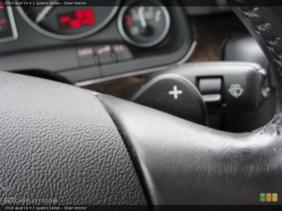 Silver Interior Controls for the 2004 Audi S4 4.2 quattro Sedan #53841957