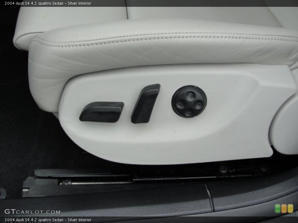 Silver Interior Controls for the 2004 Audi S4 4.2 quattro Sedan #53841981