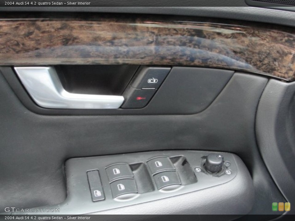Silver Interior Controls for the 2004 Audi S4 4.2 quattro Sedan #53842014