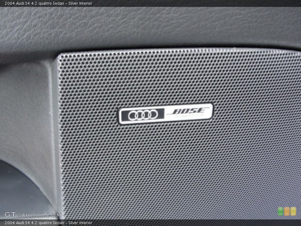Silver Interior Audio System for the 2004 Audi S4 4.2 quattro Sedan #53842043
